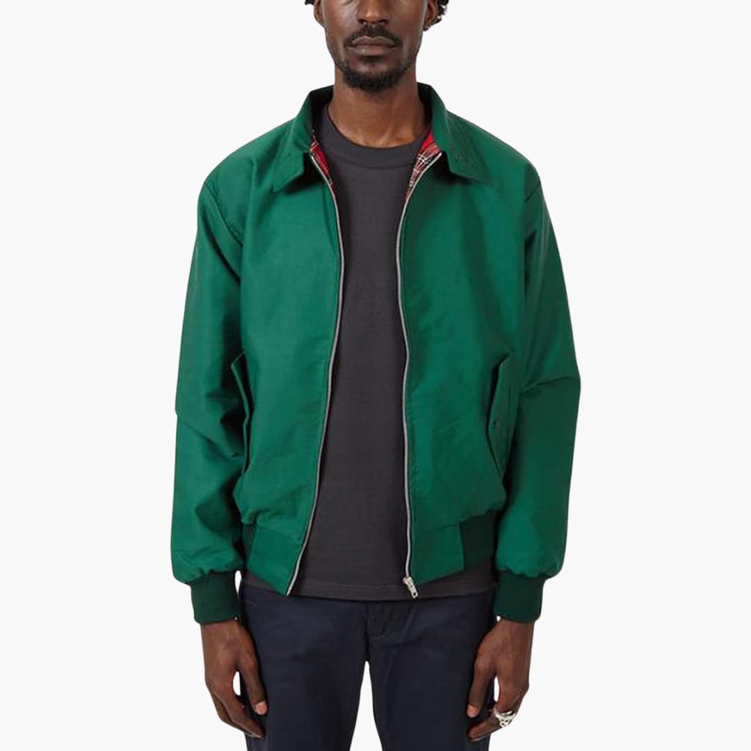 Elarova | Klassische Herren Winterjacke mit geripptem Saum und Kragen