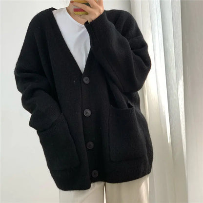 Elarova | Klassische Strickjacke Mit Knöpfen Für Zeitlosen Komfort Für Frauen