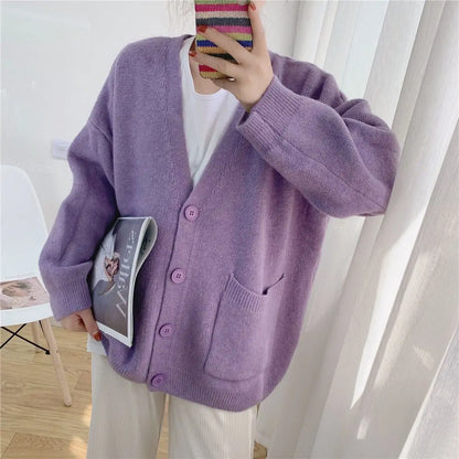 Elarova | Klassische Strickjacke Mit Knöpfen Für Zeitlosen Komfort Für Frauen