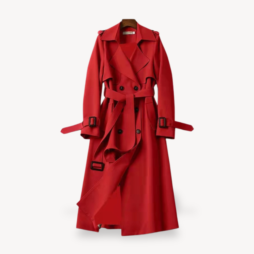 Elarova | Klassische Trenchcoat-Jacke für Damen