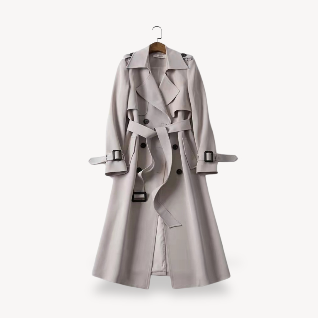 Elarova | Klassische Trenchcoat-Jacke für Damen