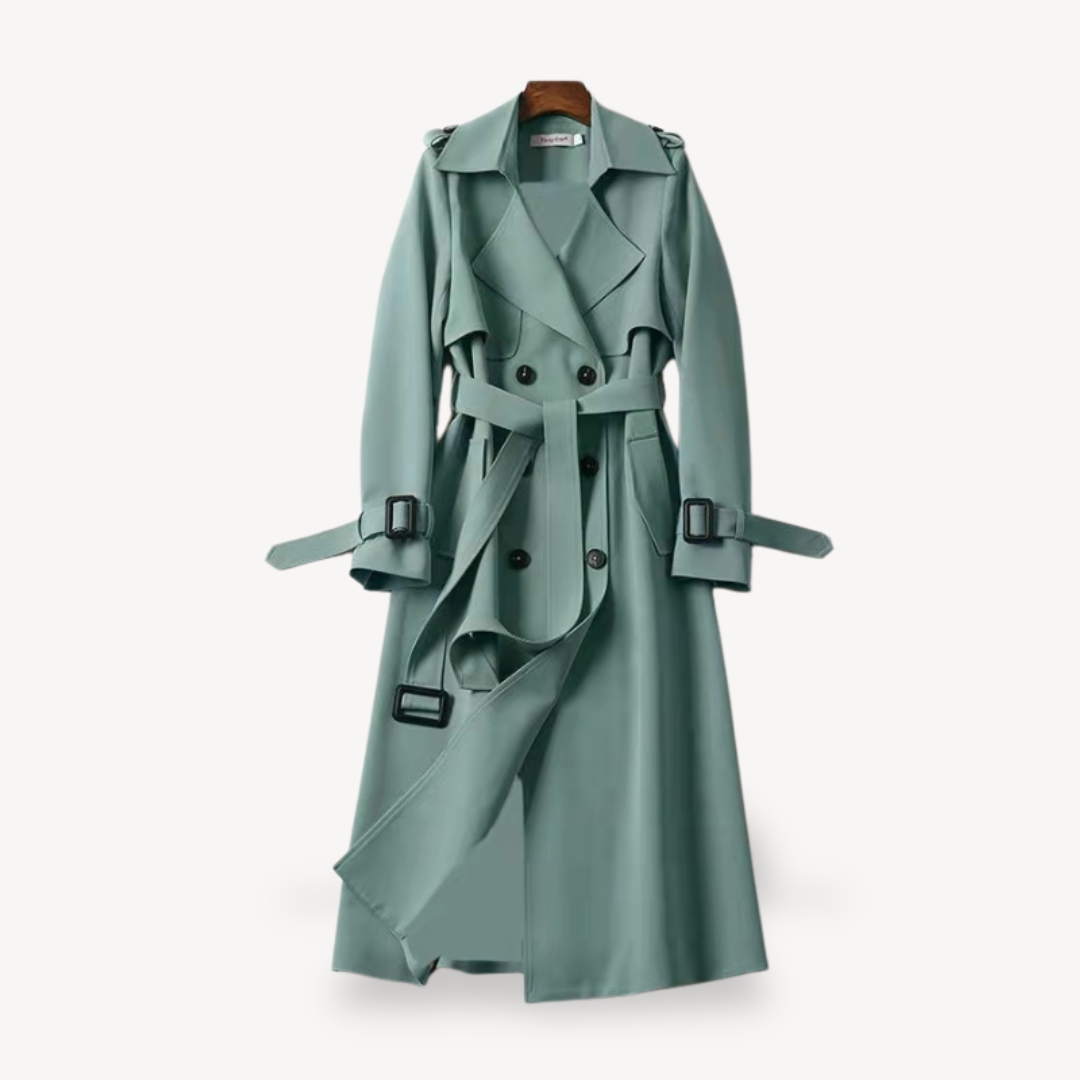 Elarova | Klassische Trenchcoat-Jacke für Damen