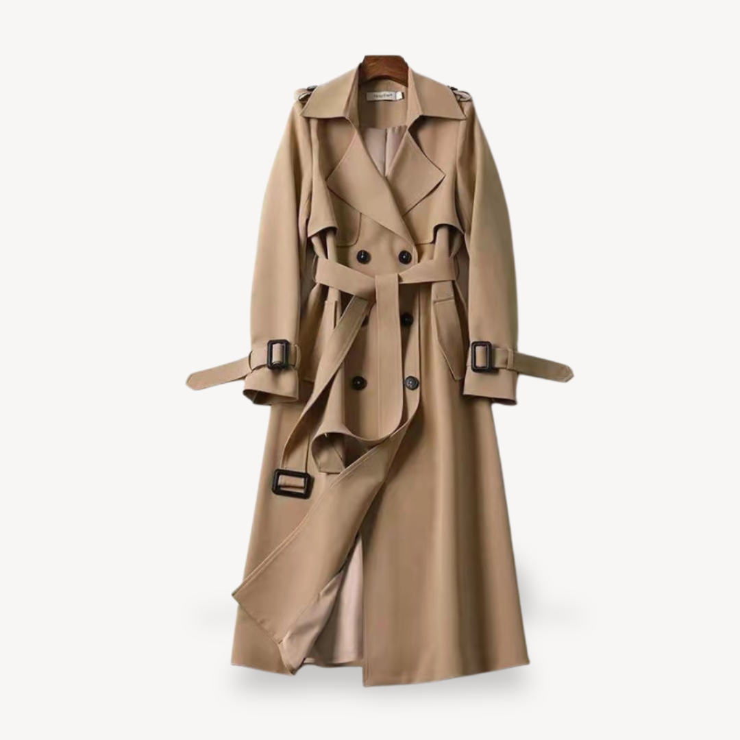 Elarova | Klassische Trenchcoat-Jacke für Damen