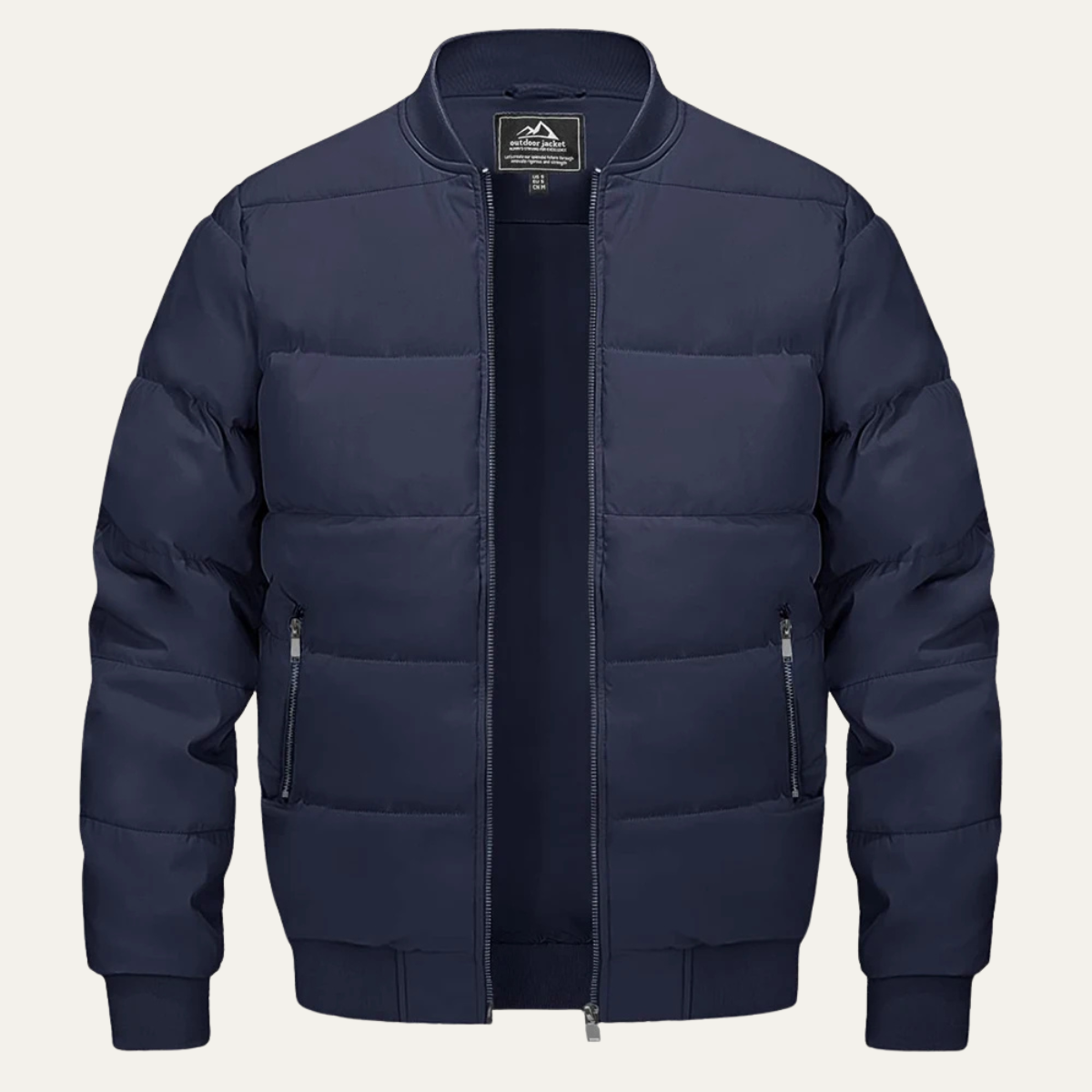 Elarova | Klassische gesteppte Bomberjacke für Herren