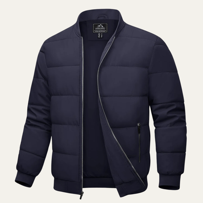 Elarova | Klassische gesteppte Bomberjacke für Herren