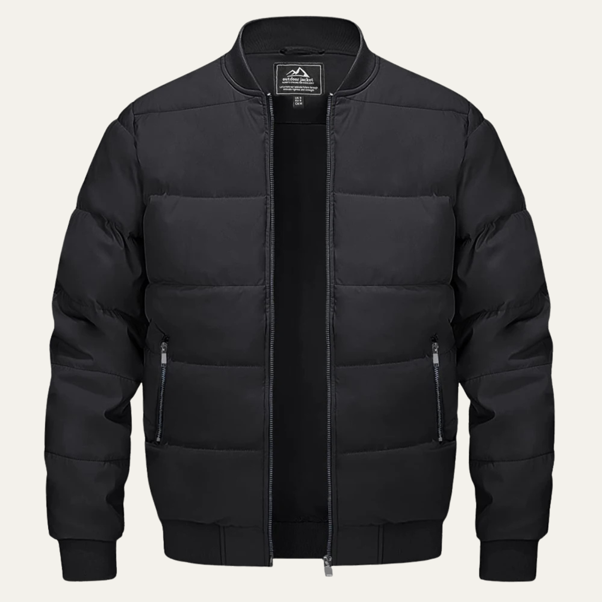 Elarova | Klassische gesteppte Bomberjacke für Herren