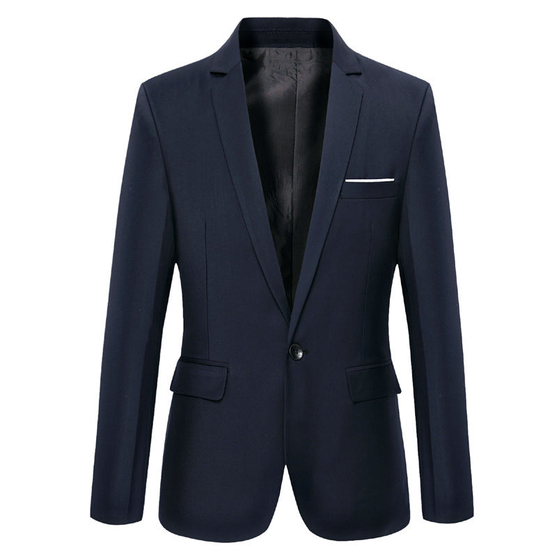 Elarova | Klassischer Blazer in Schmaler Passform Für Herren