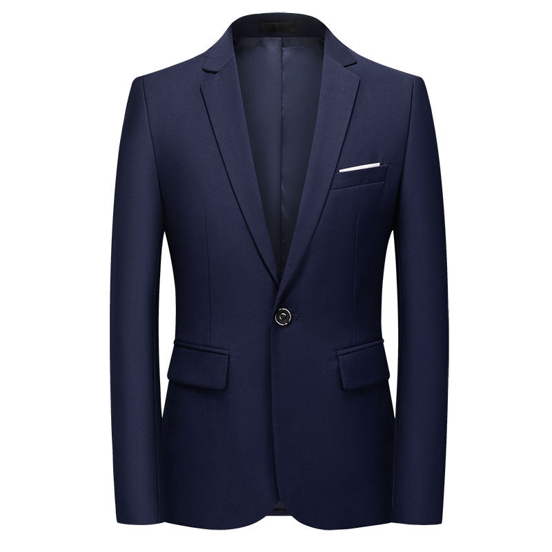 Elarova | Klassischer Blazer in Schmaler Passform Für Herren