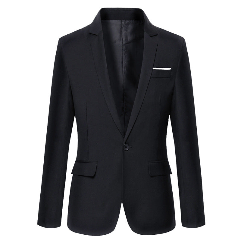 Elarova | Klassischer Blazer in Schmaler Passform Für Herren