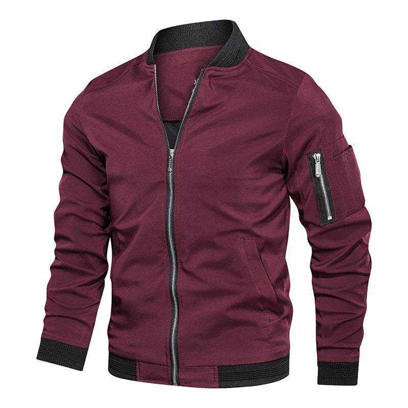 Elarova | Klassischer Stil Bomberjacke Für Herren