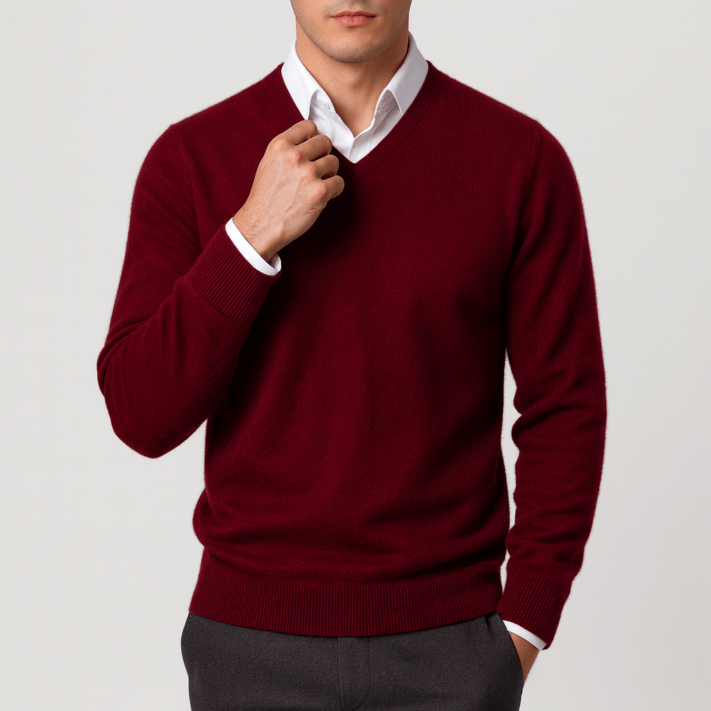 Elarova | Klassischer Strickpullover