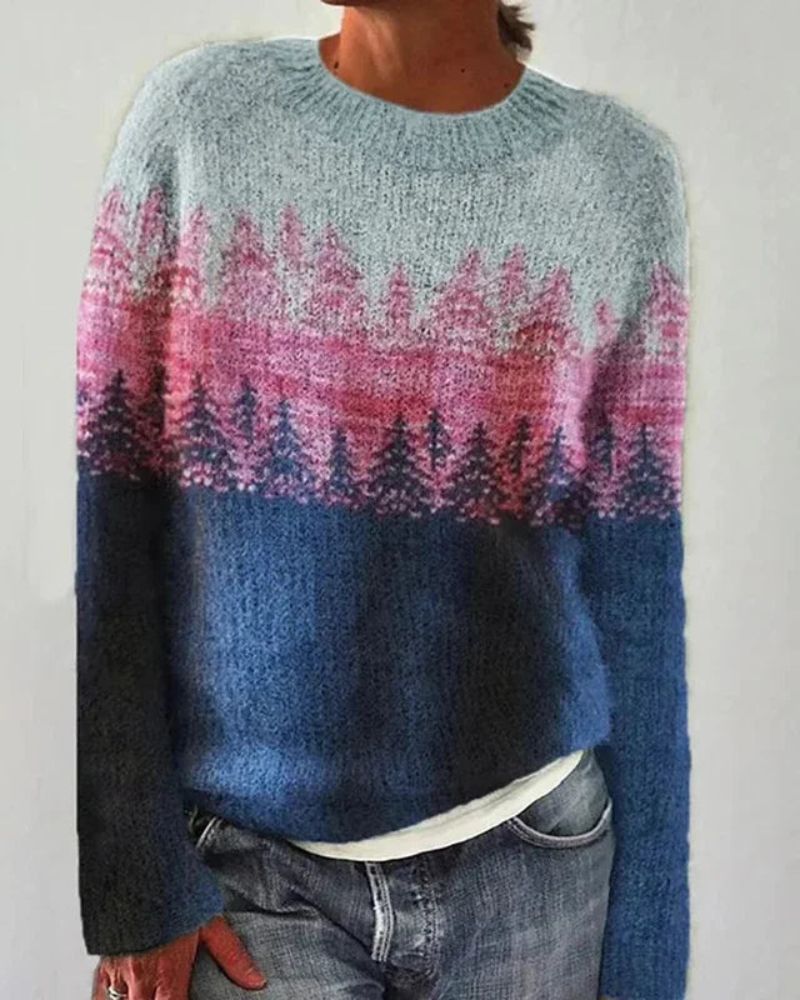 Elarova | Klassischer Strickpullover