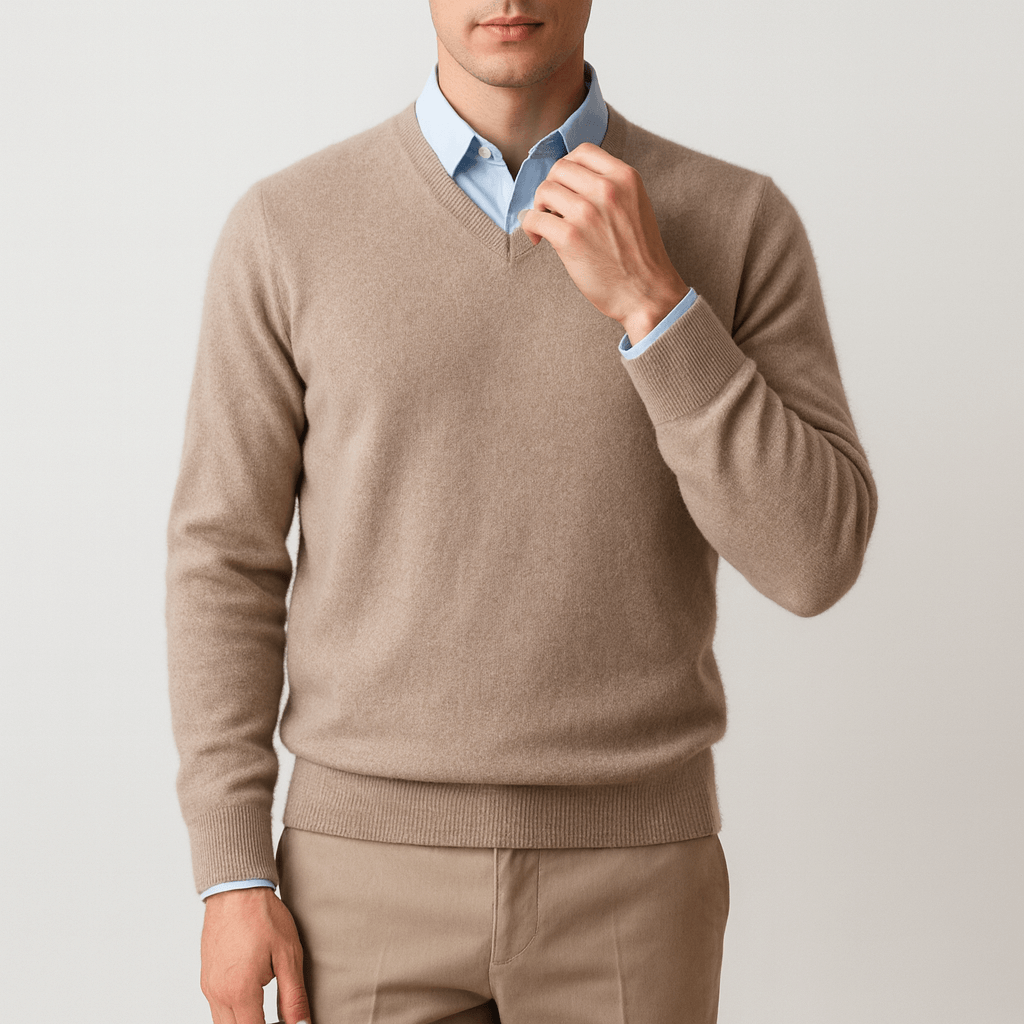 Elarova | Klassischer Strickpullover