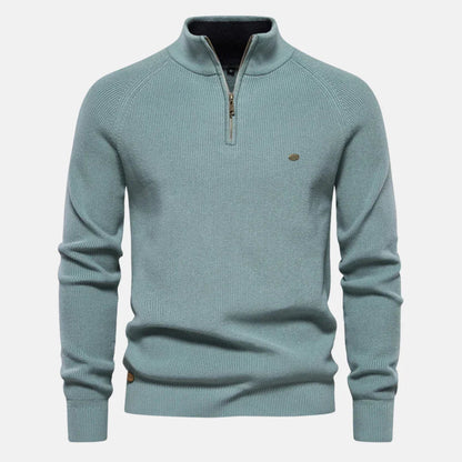 Elarova | Klassischer Strickpullover für Herren