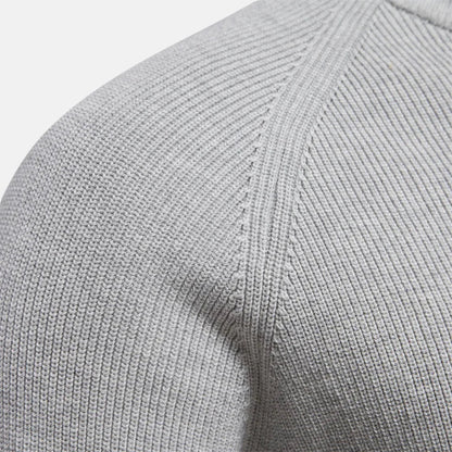 Elarova | Klassischer Strickpullover für Herren