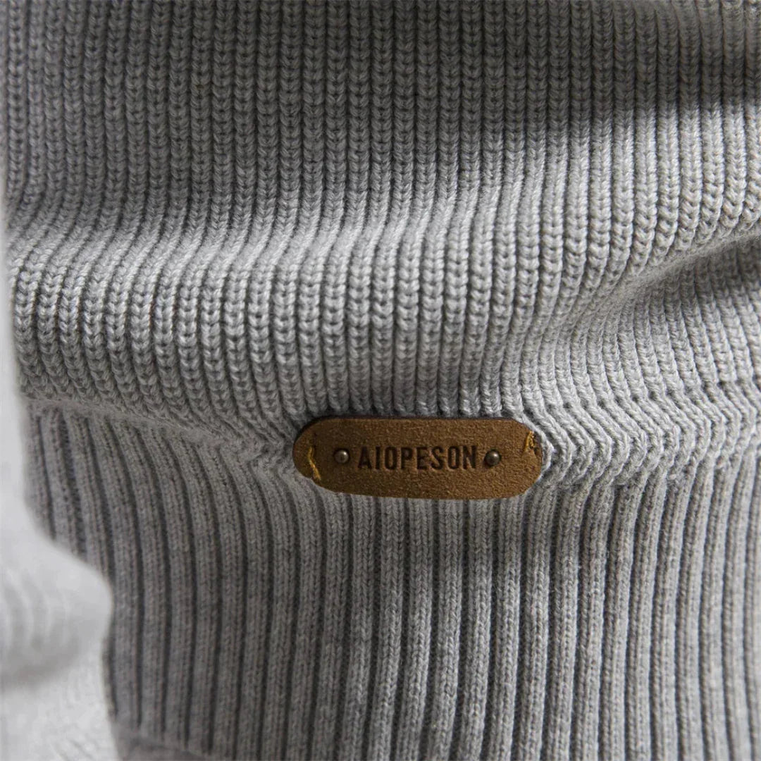 Elarova | Klassischer Strickpullover für Herren