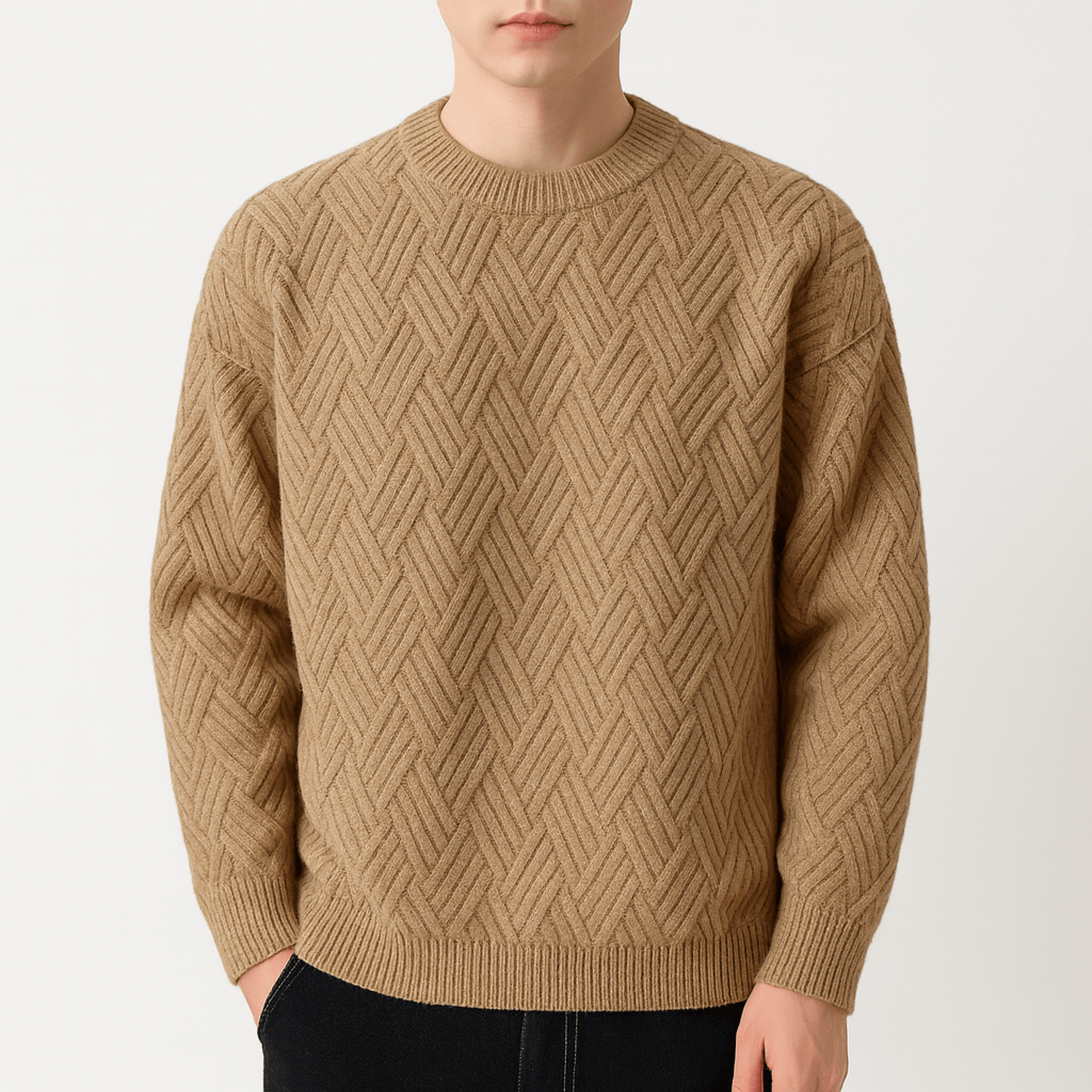 Elarova | Klassischer Strickpullover