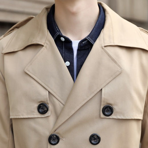 Elarova | Klassischer Trenchcoat Für Herren