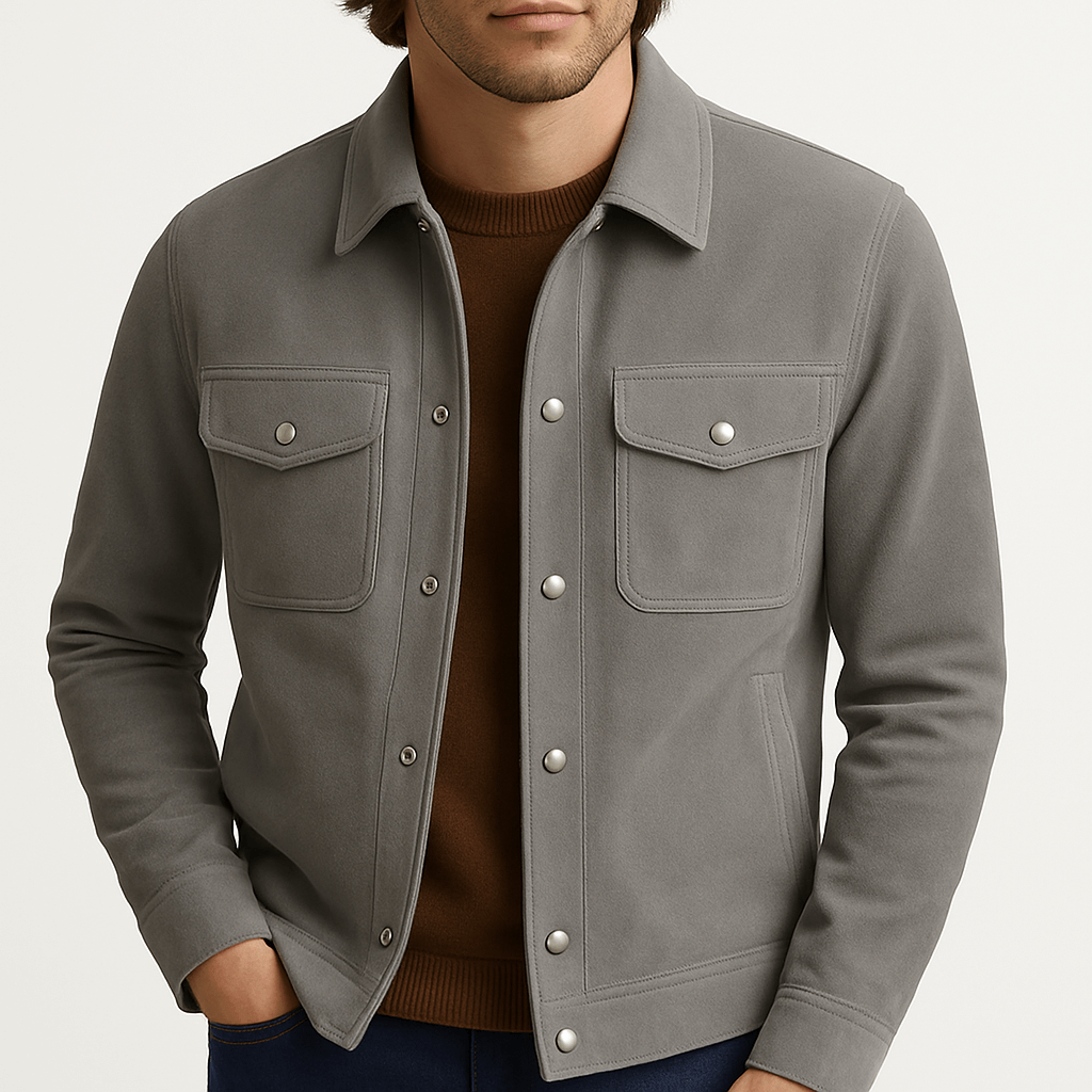 Elarova | Klassischer Wildlederblazer