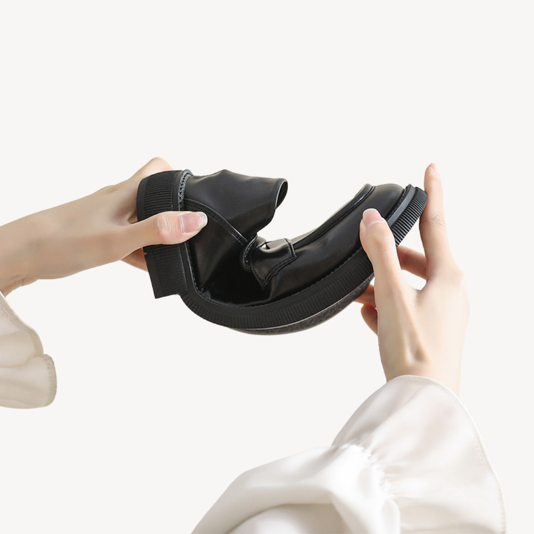 Elarova | Klobige Loafer aus Kunstleder für Damen