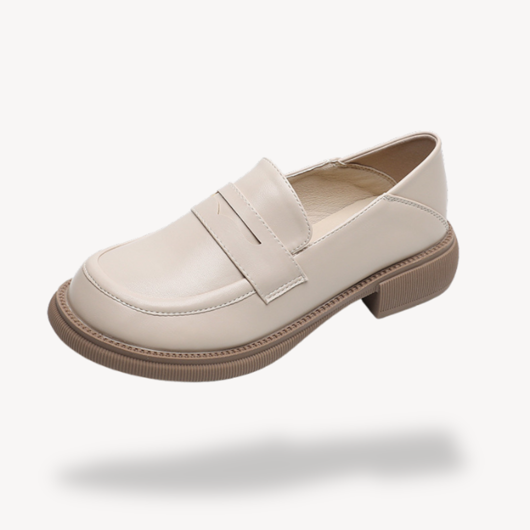 Elarova | Klobige Loafer aus Kunstleder für Damen