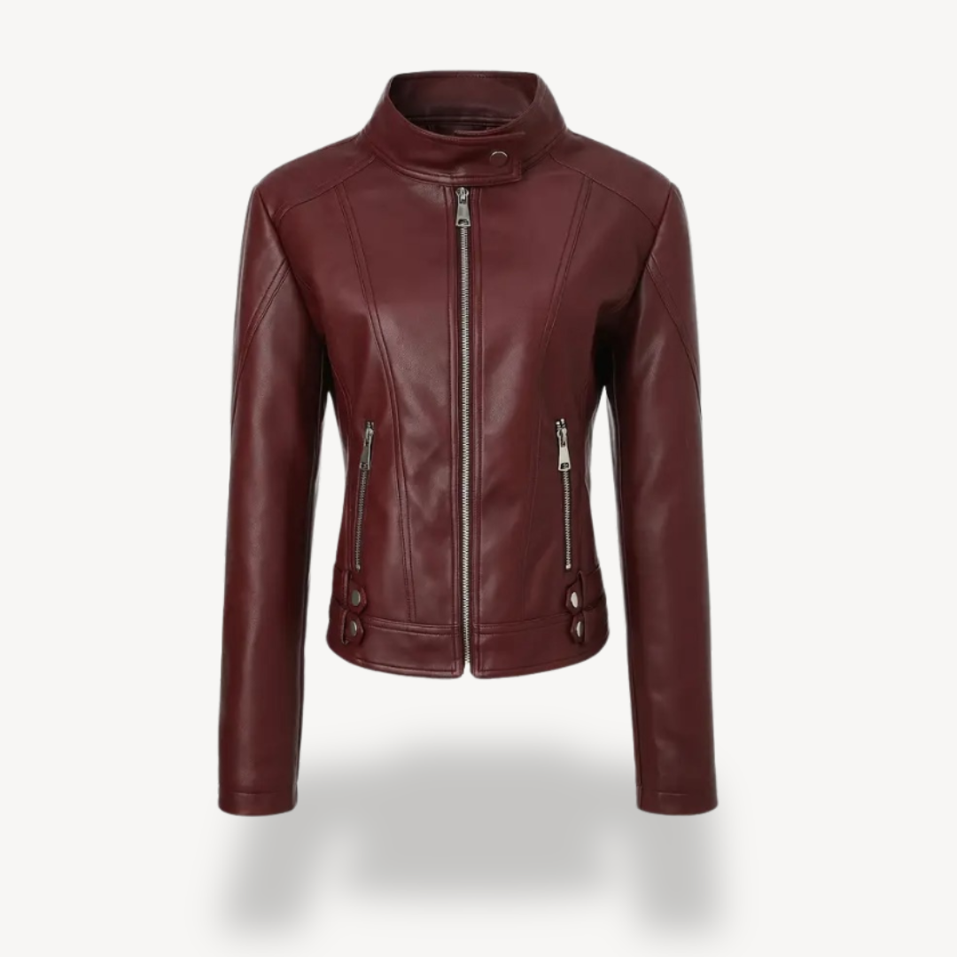 Elarova | Kunstlederjacke für Damen
