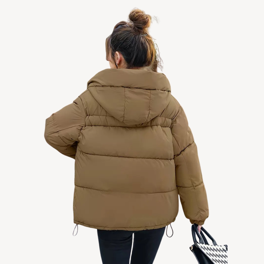Elarova | Kurze Winter-Pufferjacke für Damen