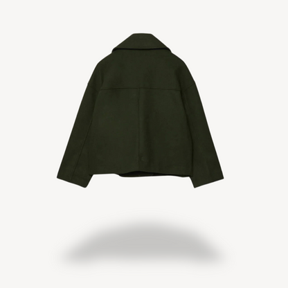 Elarova | Kurzer Woll-Peacoat für Damen