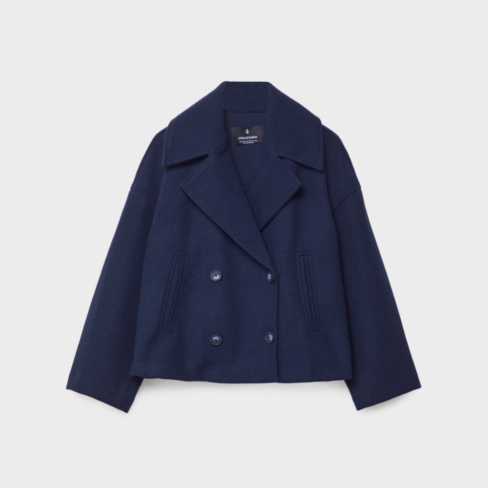 Elarova | Kurzer Zweireiher-Blazer