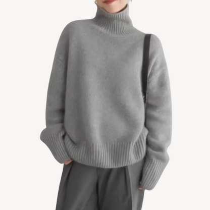 Elarova | Kuscheliger Rollkragenpullover für Damen