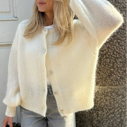 Elarova | Langarm Strickcardigan