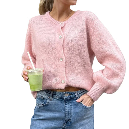 Elarova | Langarm Strickcardigan