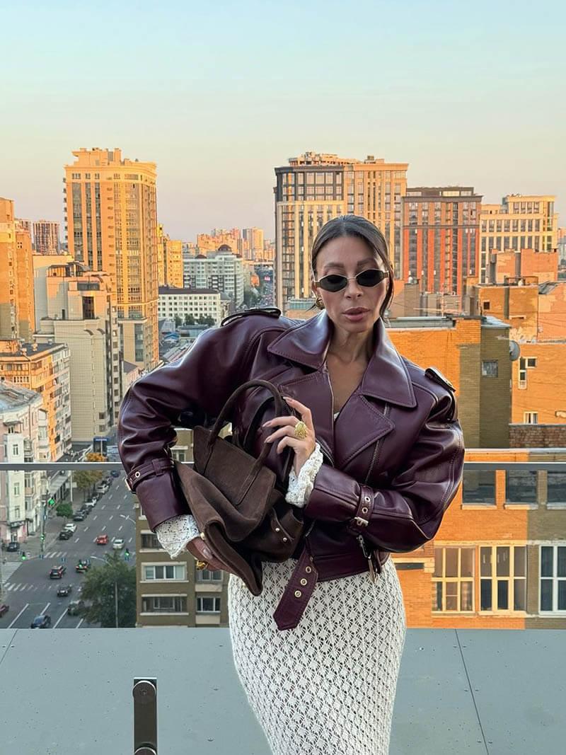 Elarova | Langärmelige Kurze Jacke für Damen