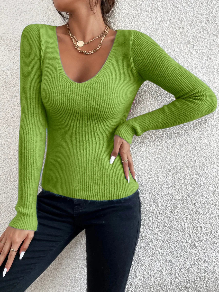 Elarova | Langärmeliger Pullover für Damen