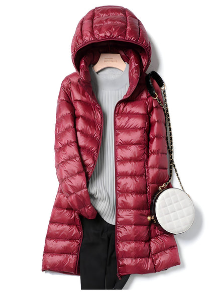 Elarova | Lange Daunenjacke für Damen