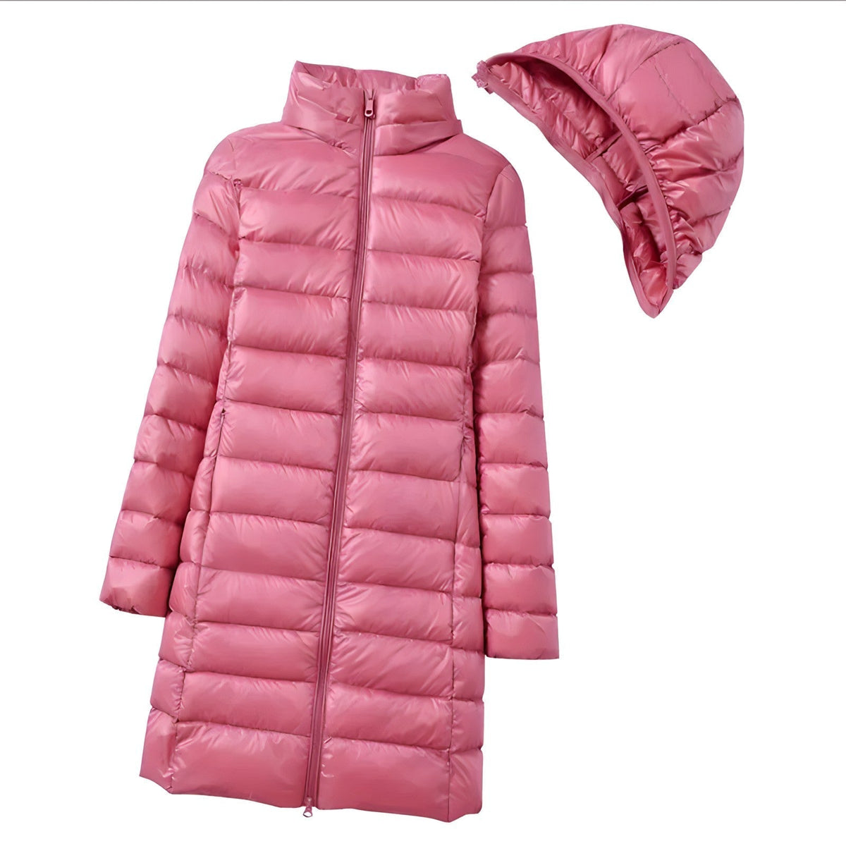 Elarova | Lange Daunenjacke für Damen