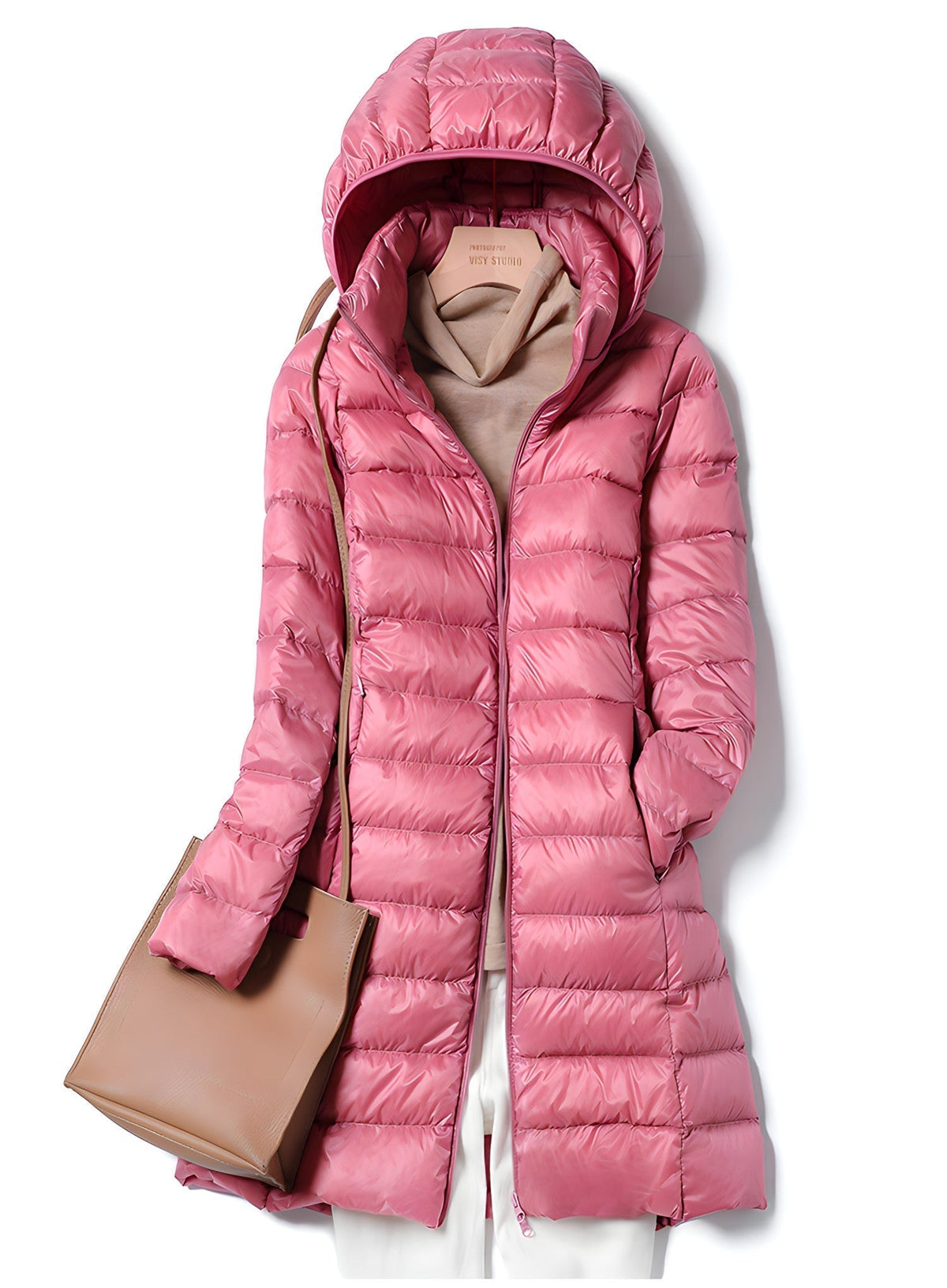 Elarova | Lange Daunenjacke für Damen
