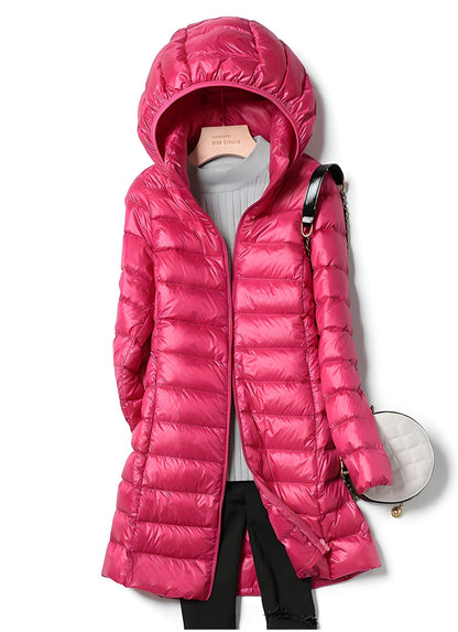 Elarova | Lange Daunenjacke für Damen
