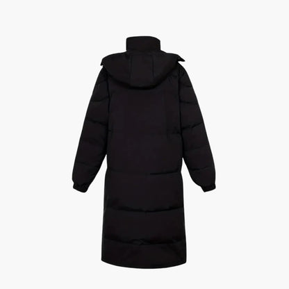 Elarova | Lange Herren-Steppjacke mit Kapuze