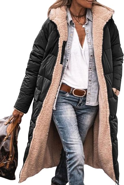 Elarova | Lange Pufferjacke