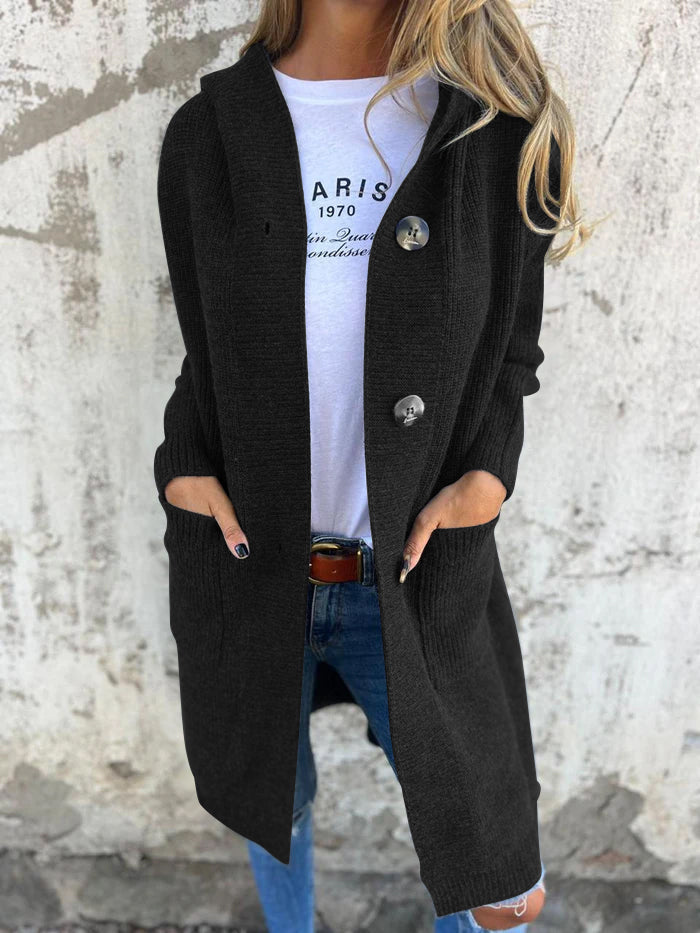 Elarova | Lange Und Bequeme Strickjacke