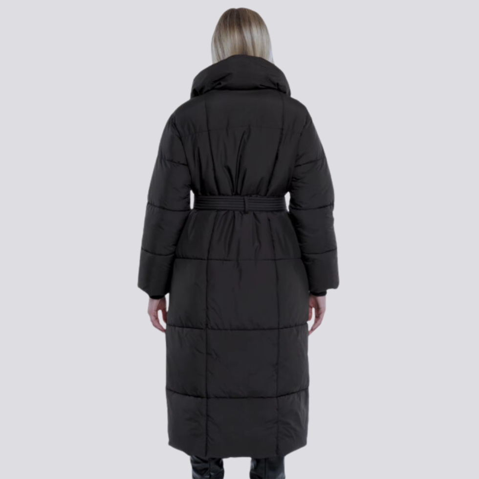 Elarova | Lange Winter-Pufferjacke für Damen