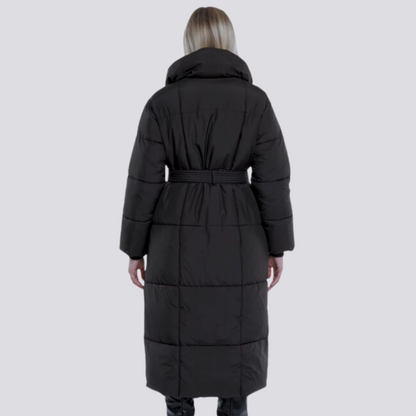 Elarova | Lange Winter-Pufferjacke für Damen