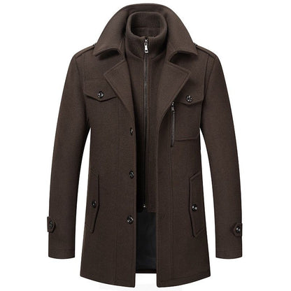 Elarova | Lange elegante Herrenjacke
