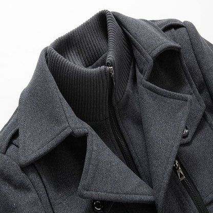 Elarova | Lange elegante Herrenjacke
