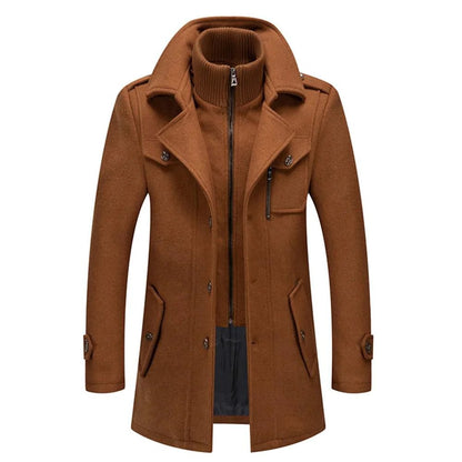 Elarova | Lange elegante Herrenjacke