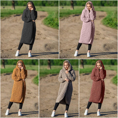 Elarova | Langer StrickCardigan