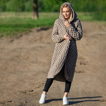 Elarova | Langer StrickCardigan