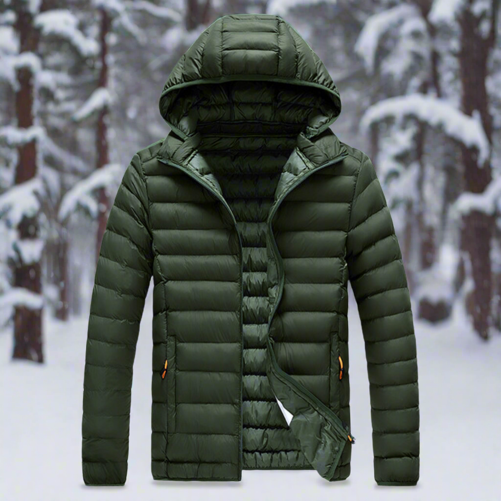 Elarova | Lässige Herbst wasserdichte Jacke für Männer