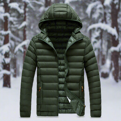 Elarova | Lässige Herbst wasserdichte Jacke für Männer